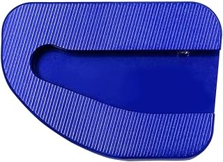 Almohadilla Extensión Pata Cabra Motocicleta Almohadilla De Extensión De Placa De Ampliación Para Pata De Cabra Lateral De Motocicleta, Accesorios Para GL1800 Goldwing 1800 F6B 2010-2018(Azul)