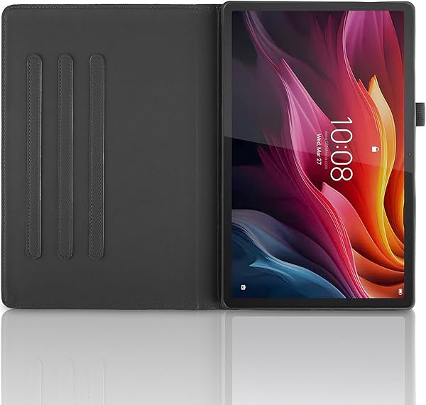 Custodia per Lenovo Tab M11 Plus/Lenovo Tab K11 Plus 11.45 Pollice 2024 Tablet Custodia Pelle PU 360 Ruotabile Supporto Flip Protettiva Tablet Cover Custodia,Nero Albero - 2