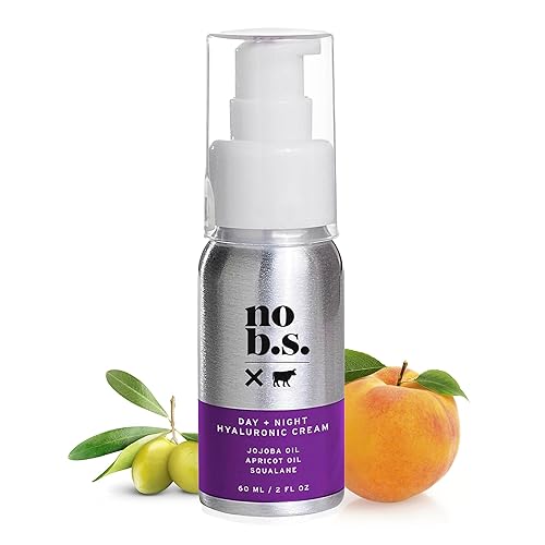 Crema hidratante sin BS Day  Night para cara con ácido hialurónico con aceite de jojoba aceite de albaricoque escualano reduce las arrugas vegano 2 disponible en Yaxa Colombia