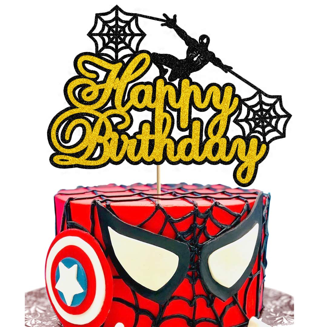 Buy Vivicraft Superhero Cake Topper Cake Decorations Spider Superhero