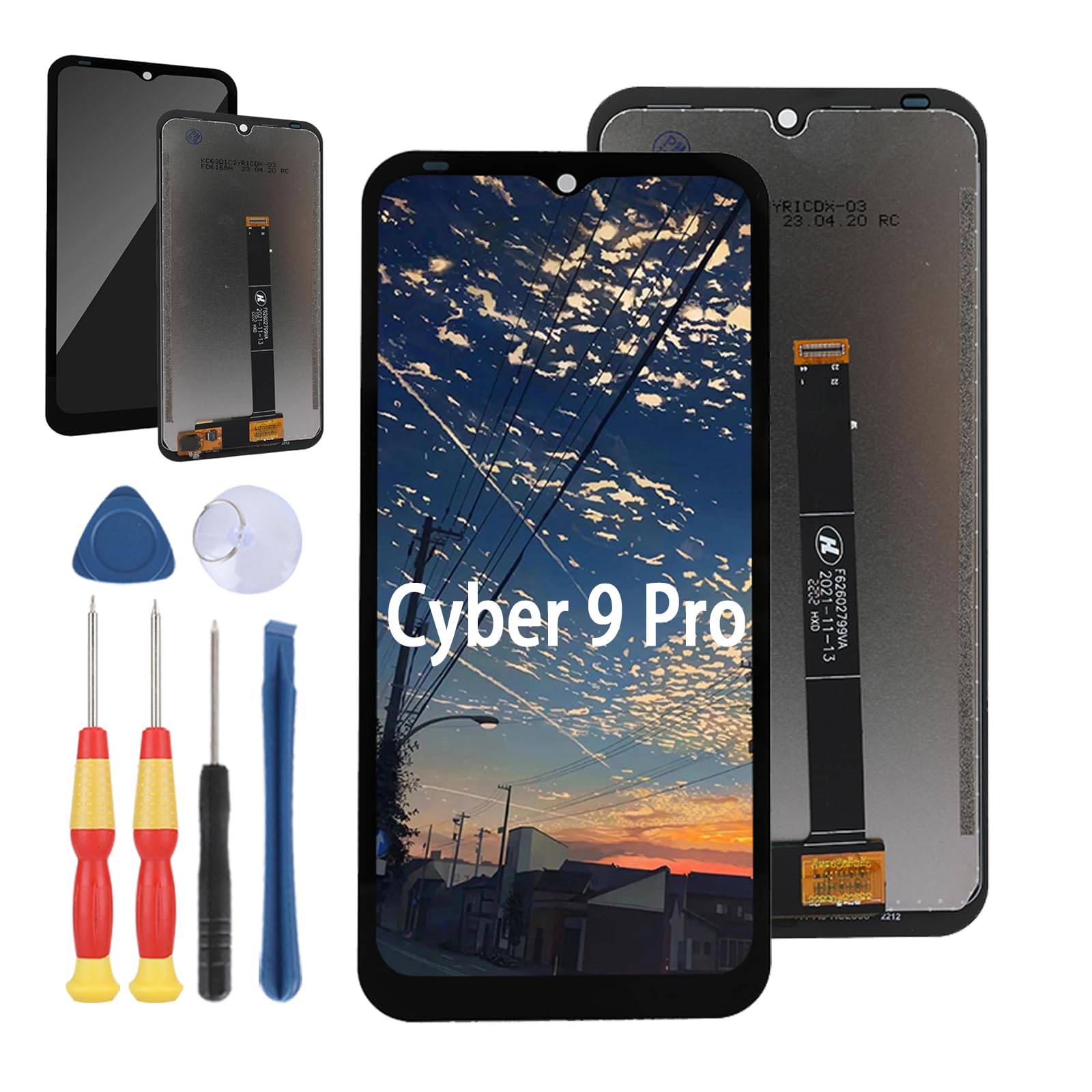 Nuovo Schermo di Ricambio Per Hotwav Cyber 9 Pro Display LCD Riparazione Schermo e Strumento di Ricambio Accessori