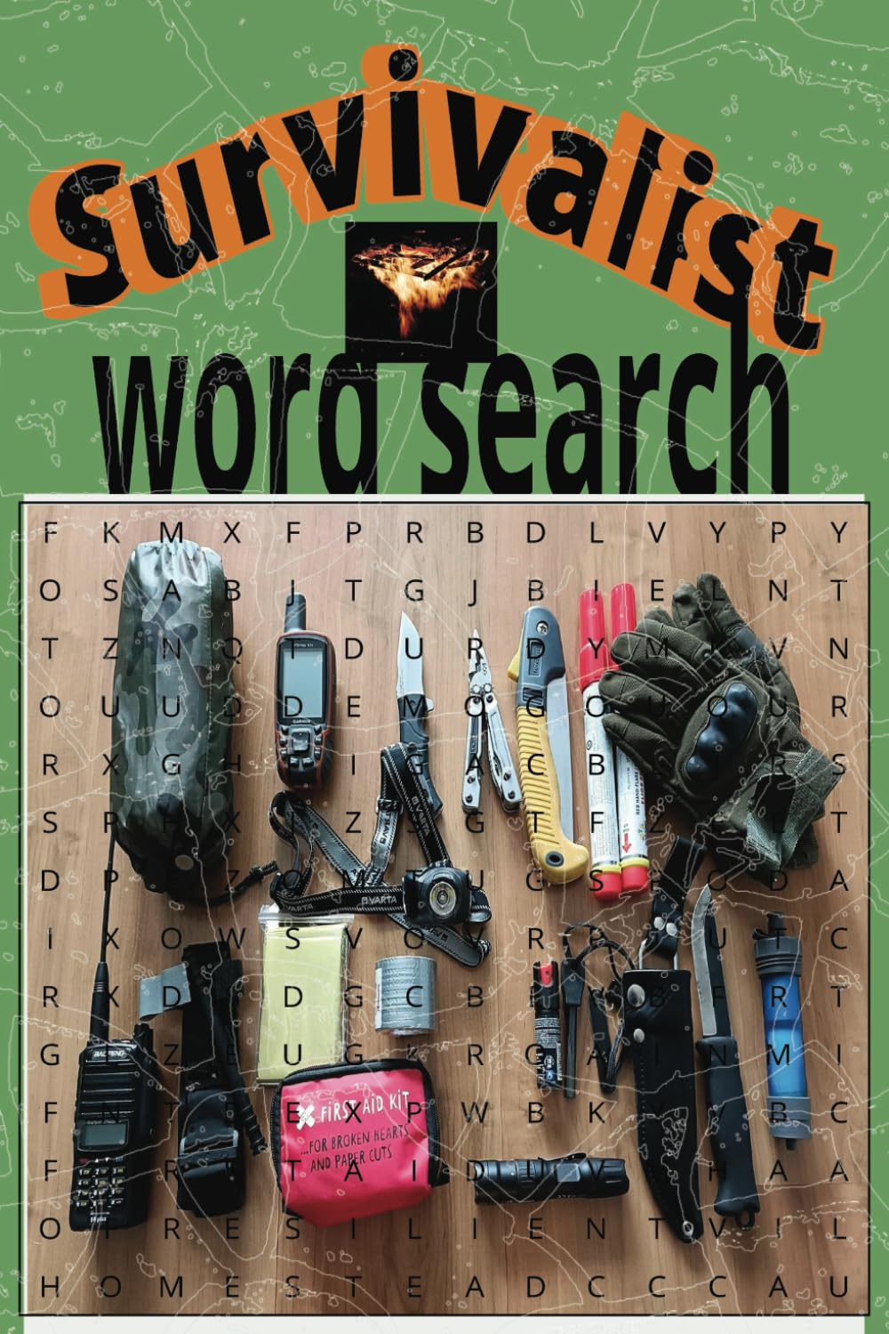 Survivalist Word Search Puzzle: Prepping for the Mind: Word Search Challenges for Every Survivalist