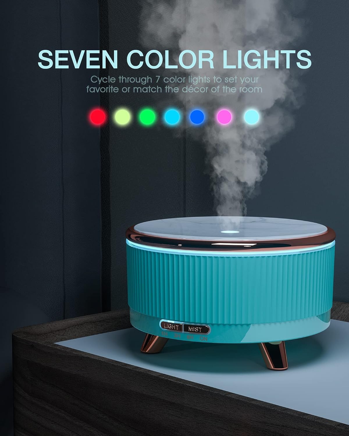 Houten Aroma Essentiële Olie Diffuser - Onvermoeibare Innovatieve