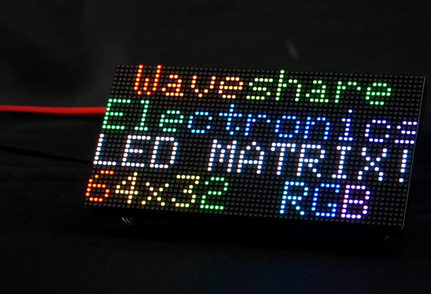 Amazon.com: RGB Full-Color LED Matrix Panel 64x32 Pixels, 2.5mm Pitch ...