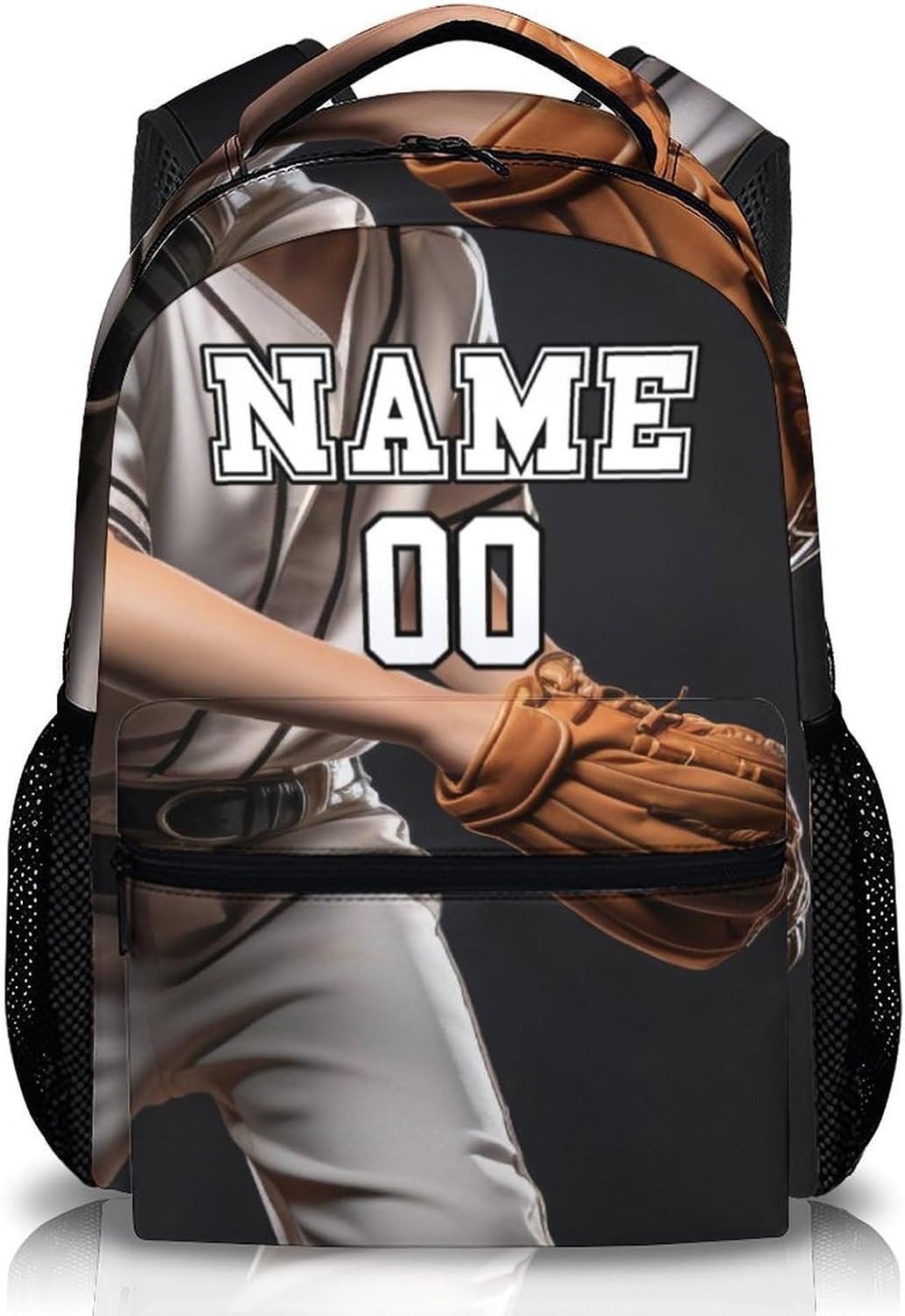 Backpack for Boys, Personalized Football Backpacks, Cool Sports Theme Gift, Casual Bookbags for Kids 6-8, Bookbag for School Travel Elementary Primary