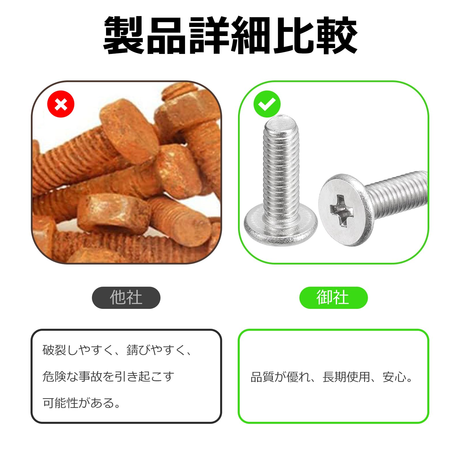 お値引き中⭐︎  イニシャル皿【M&Ｎ】2枚組セット ステンレス 十字穴付き 皿小ねじ 「M8」系 — オノカツ.STORE