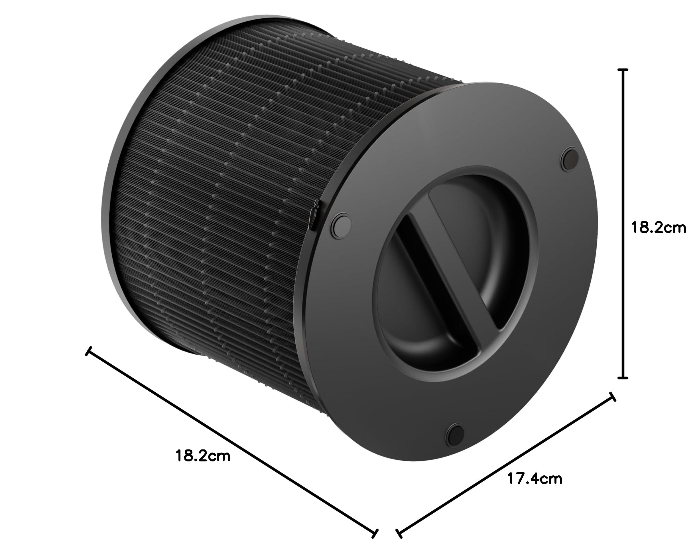 Smartmi Purificatore d'aria P1, filtro a 3 stadi assorbe polline, polvere