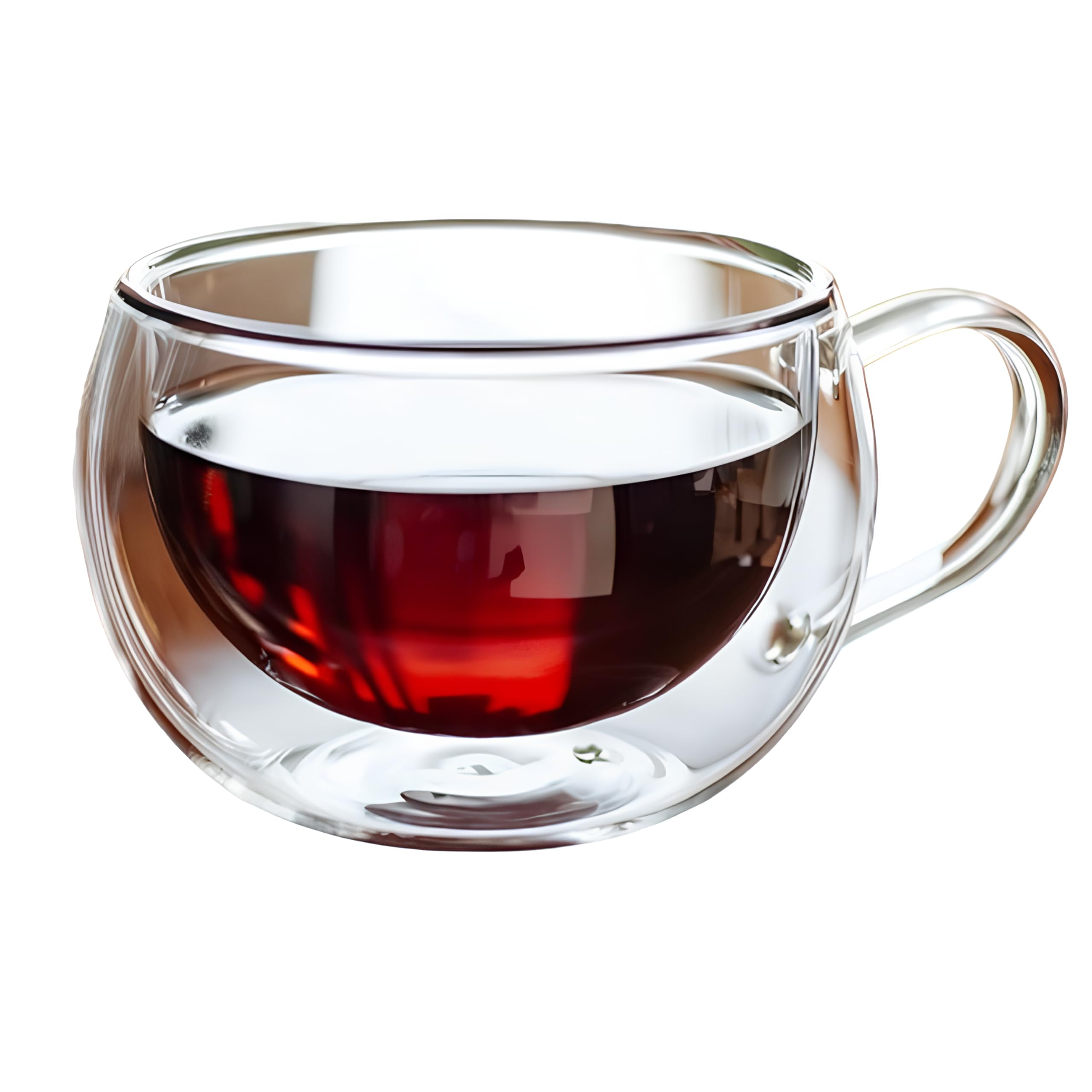 Ash & Roh Double Wall Glass Coffee Mugs Clear Insulated Coffee Glass, Cappuccino Cups Double Wall Thermal Insulated Glass Coffee Mugs Transparent Drinking Glasses Tea Cups for Latte (Coffee Cup 1 pcs) (B0DFLNMF18) Amazon Price History, Amazon Price Tracker
