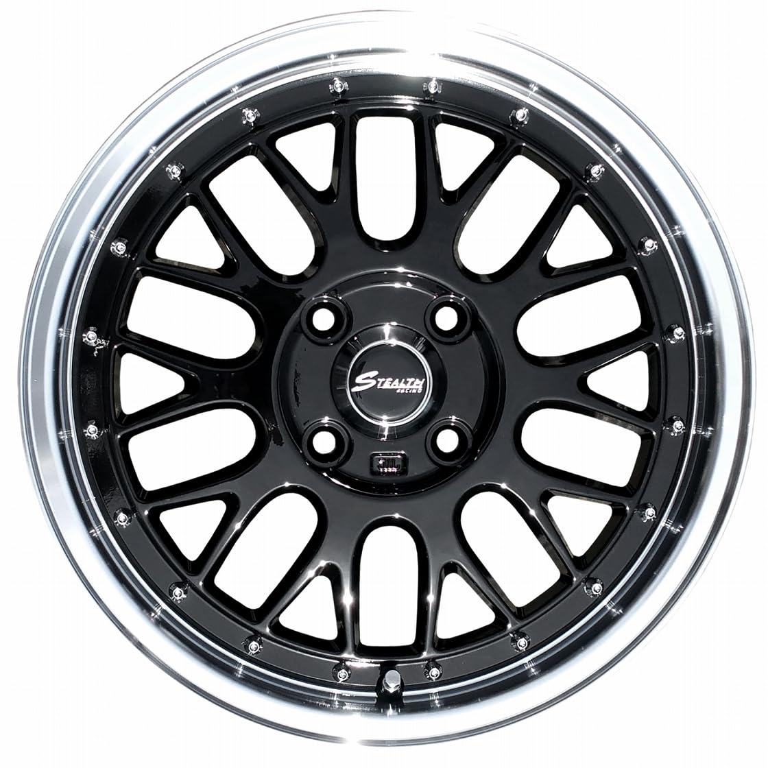 Amazon | STEALTH Racing ME02 15x5.5J 軽四カスタム用 KD KR23A 165