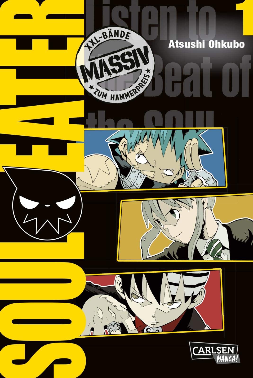 Soul Eater Massiv 1: Düstere Manga Fantasy-Action im Sammelband