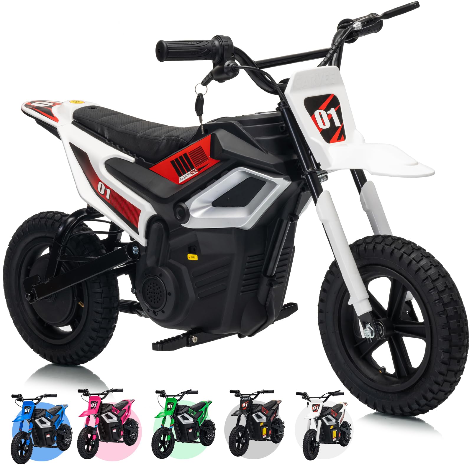 Electric Dirt Bike for Kids 10-12 Y sold for $150 at auction (list price $532)