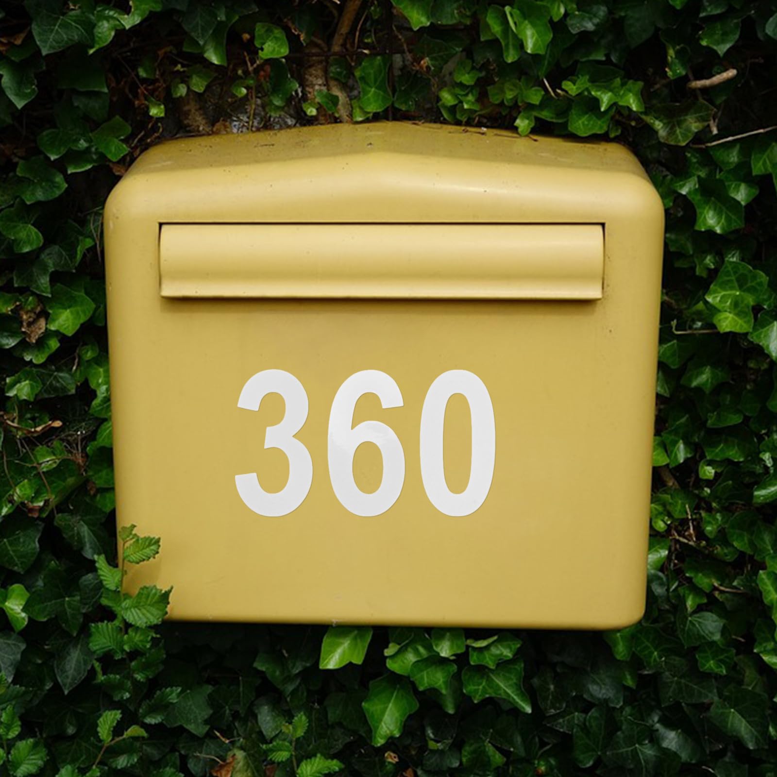 50 Pezzi Adesivi Numerati Riflettenti Impermeabili in PVC