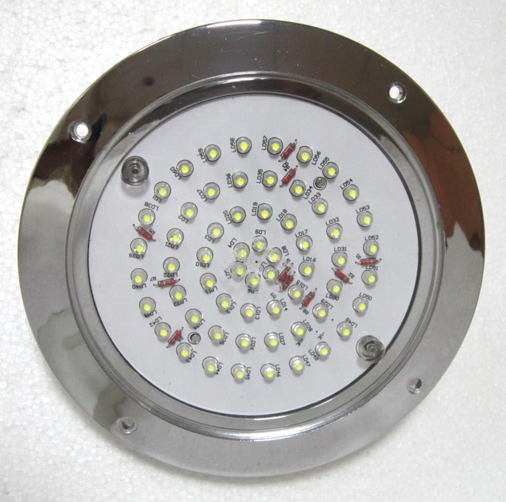 Lite Green LED Interior lamp 60 LEDs for Tractors, Trailers,Trucks, RV, Caravan-12001002