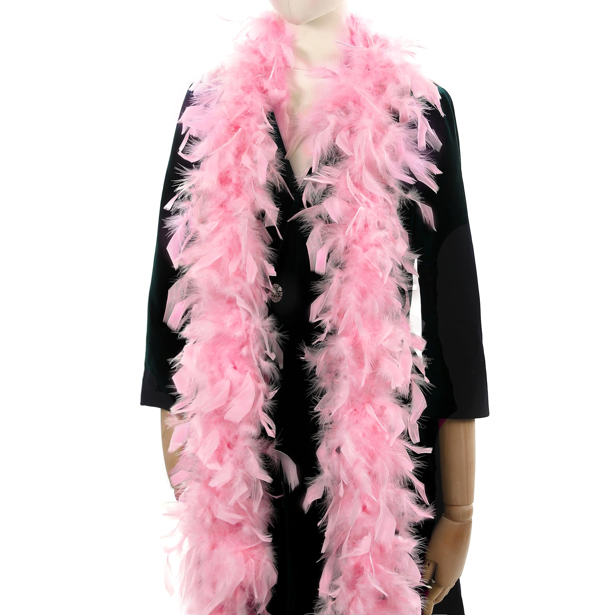 Larryhot 60g Pink Feather Boa