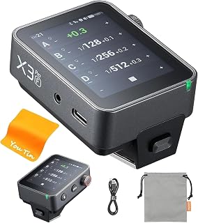 【GODOX正規代理店】Godox X3Pro-F 2.4型タッチスクリーンワイヤレストリガー フジ用 | 2.4型大型タッチスクリーン・2930mAh(35日間待機)・Bluetooth/APP操作・3Proモード・シャッター制御・PC同期ポート・XR連携・USB-C充電