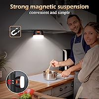 Vista 5 de Sinvitron - Linterna LED para campamento recargable con control remoto - 1000 lúmenes, 150 horas de duración, luz para tienda de campaña, 5200 mAh