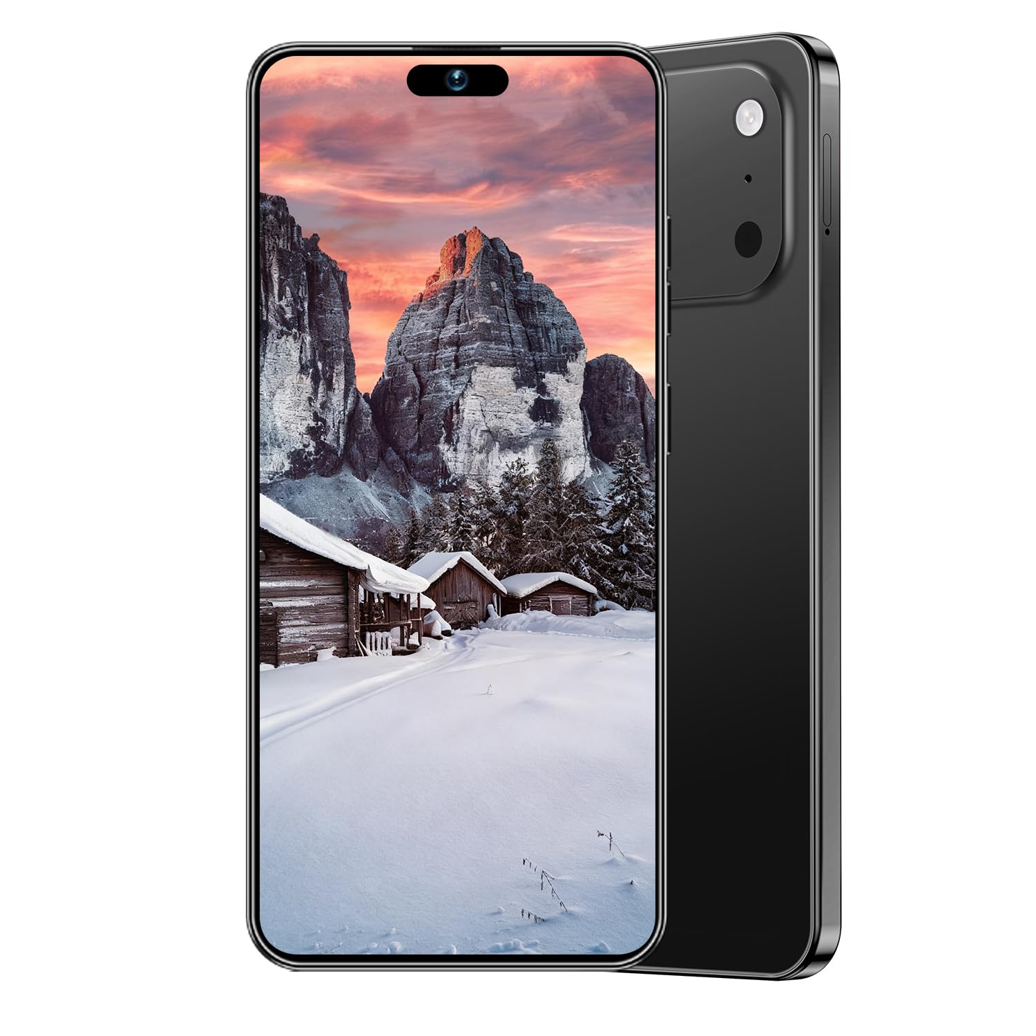 17PROMA X Unlocked Phone | Cell Phone Android 15.0 | 16+512GB Smartphone| 6.99" HD Display | Long Battery Life 7000mAh | 68+108MP Zoom Camera| Fingerprint Lock | with Dual SIM (Black)