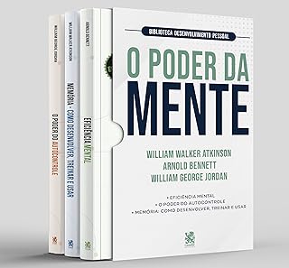 Biblioteca Desenvolvimento Pessoal: O Poder da Mente - Box com 3 Livros