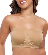 DotVol Damen Nahtlose Bügel Bandeau BH