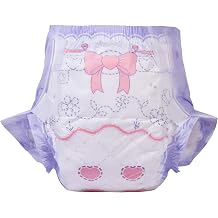 Lil Comforts Adult Diapers for Men & Women Pack of 10 | Overnight Incontinence Underwear with Tabs | Disposable, Leak-Proof, Extra Absorbent Adult Briefs | Comfortable Fit Medium