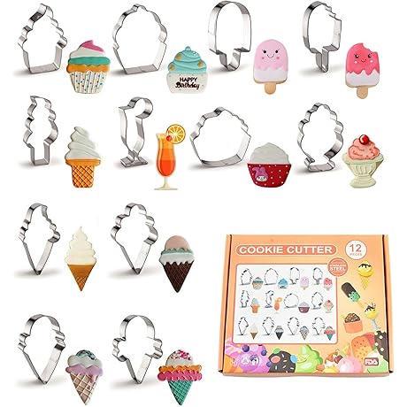 Stainless Steel Ice Cream Cone Cutters