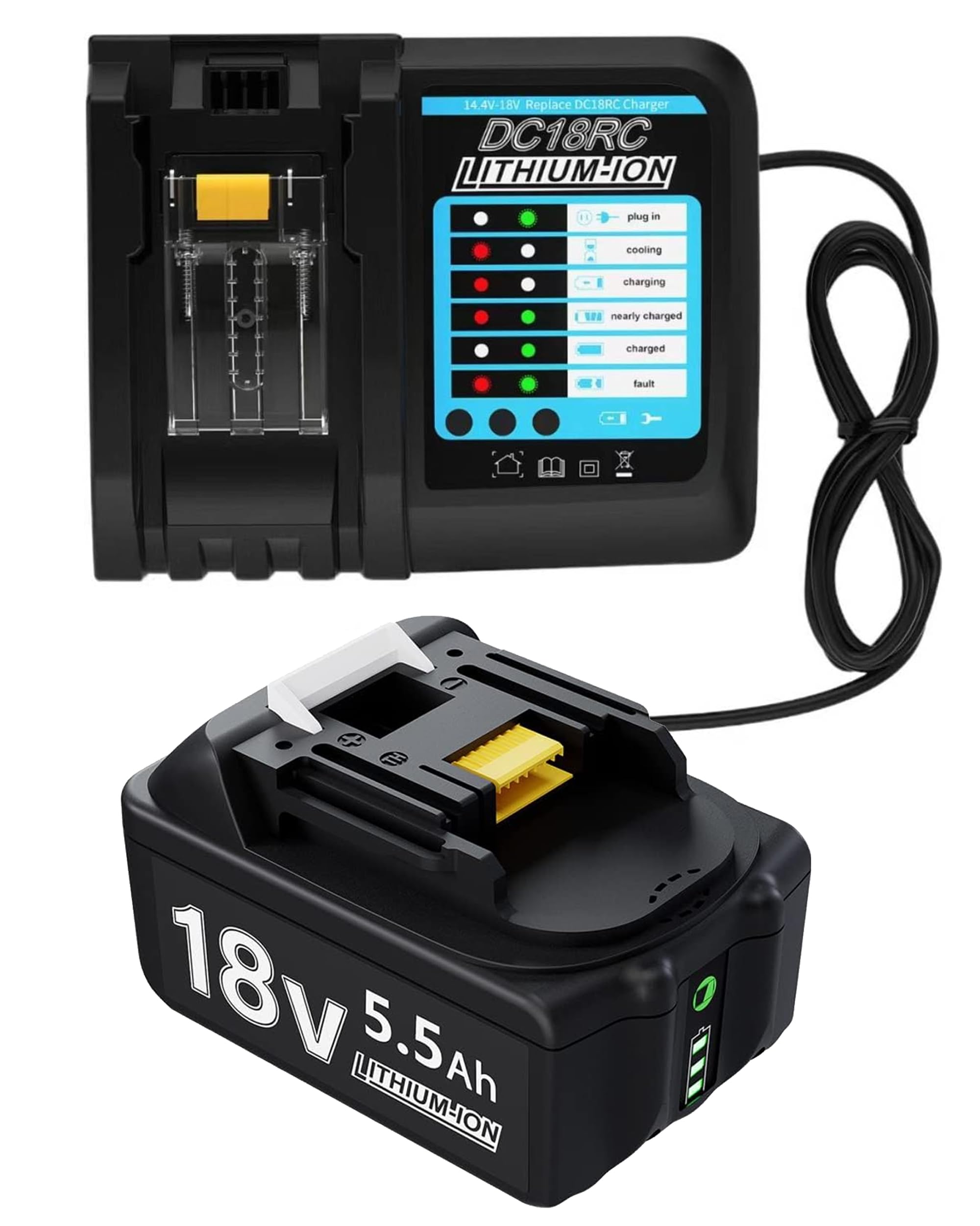 2 Stück 3500mAh LBXR20 Ersatzakku für Black und Decker 18V/20V Max 3.5Ah Li-Ion Akku LB20 LBX20 LST220 LBXR2020-OPE LBXR20B-2 LB2X4020 BL2018 Gartengeräte und Haushaltsgeräte