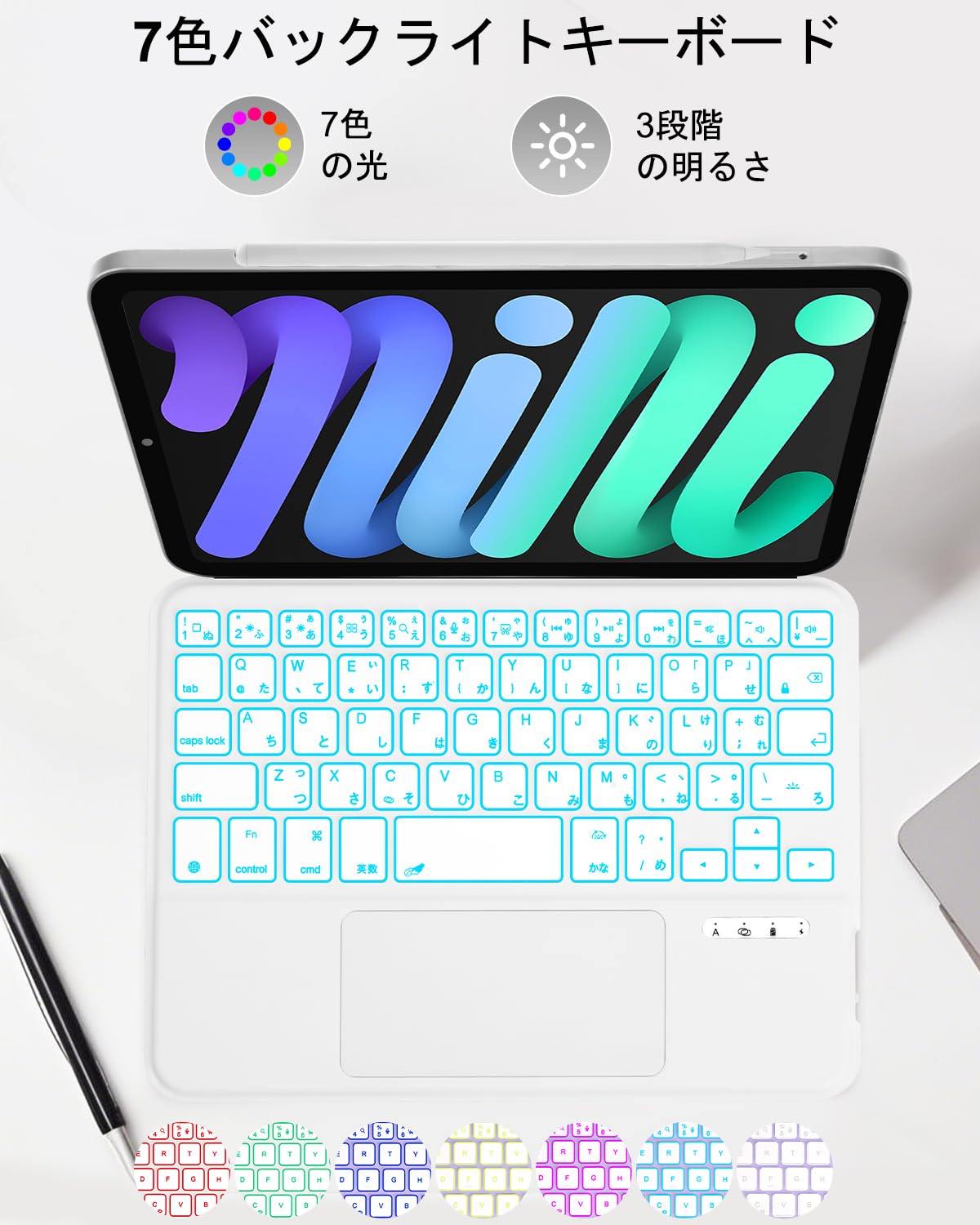Amazon.co.jp: MePadKey Japanese Hiragana Layout Keyboard Case for