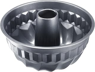 Westmark Molde Gugelhupf, Ø 22 cm, Con revestimiento antiadherente, Acero laminado en frío, Back Klassiker, Antracita, 31802270