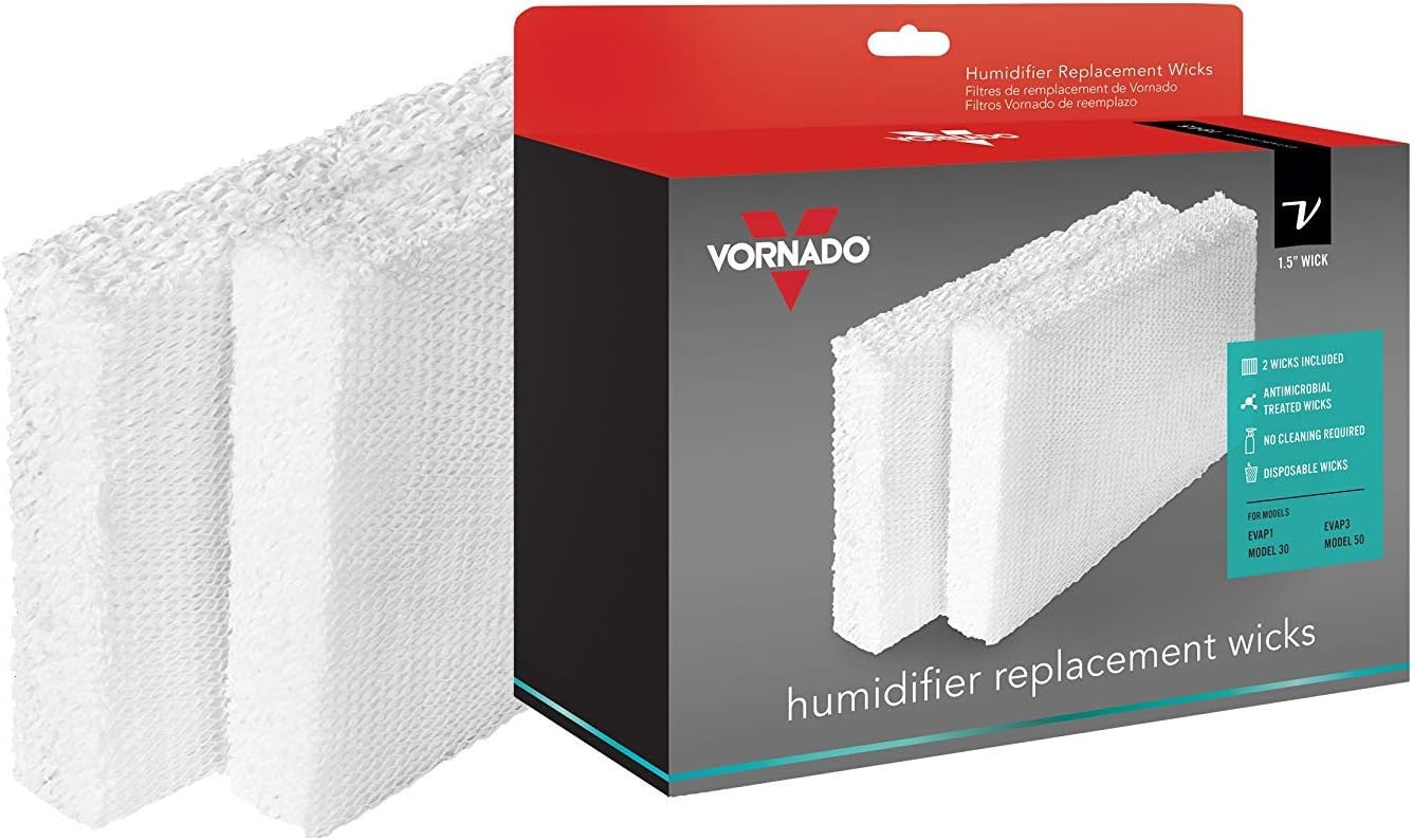 Vornado MD1-0002 Replacement Humidifier Wick (3 Pack of 2)