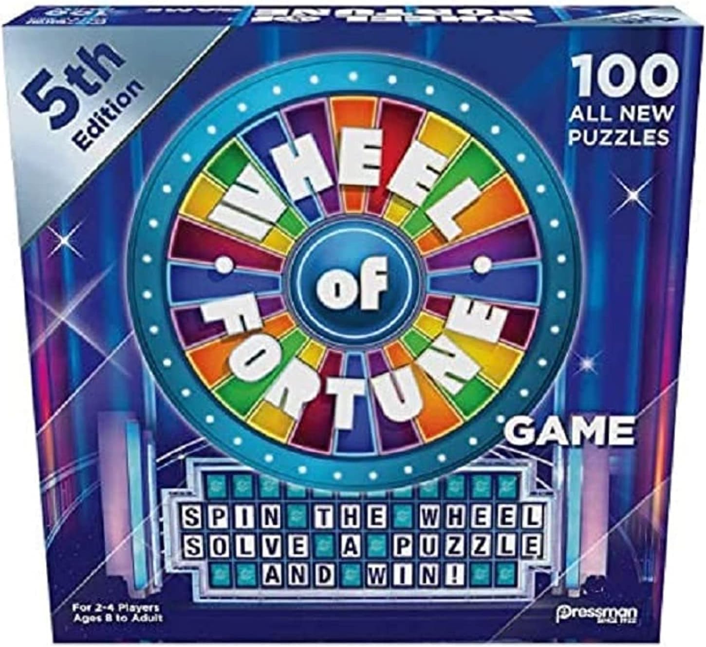 Wheel of Fortune Game 6th Edition Spin The Wheel, Solve