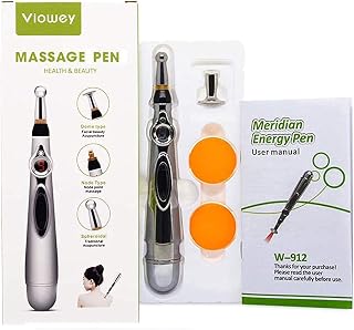 Electronic Acupuncture Pen, 3-in-1 Meridian Energy Pen for Pain Relief, Pain Relief Therapy, Electric Meridians Acupuncture Machine