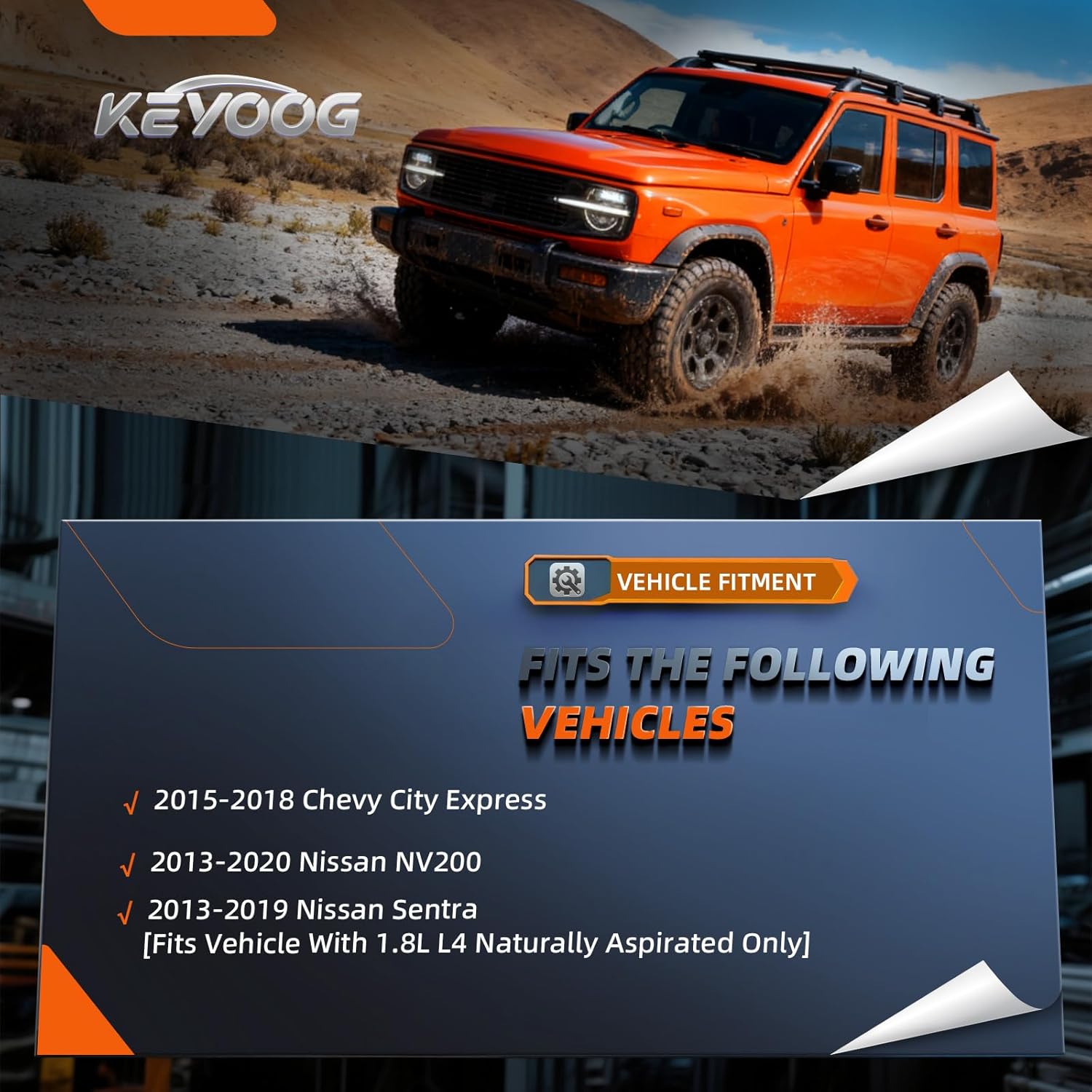 KEYOOG 2Pc Set K622159 K622160 Front Lower Control Arm and Ball Joint Assembly Fit For 2013-2019 Ni-ssan Sentra 1.8L,2013-2020 NV200 Passenger Driver Side Suspension