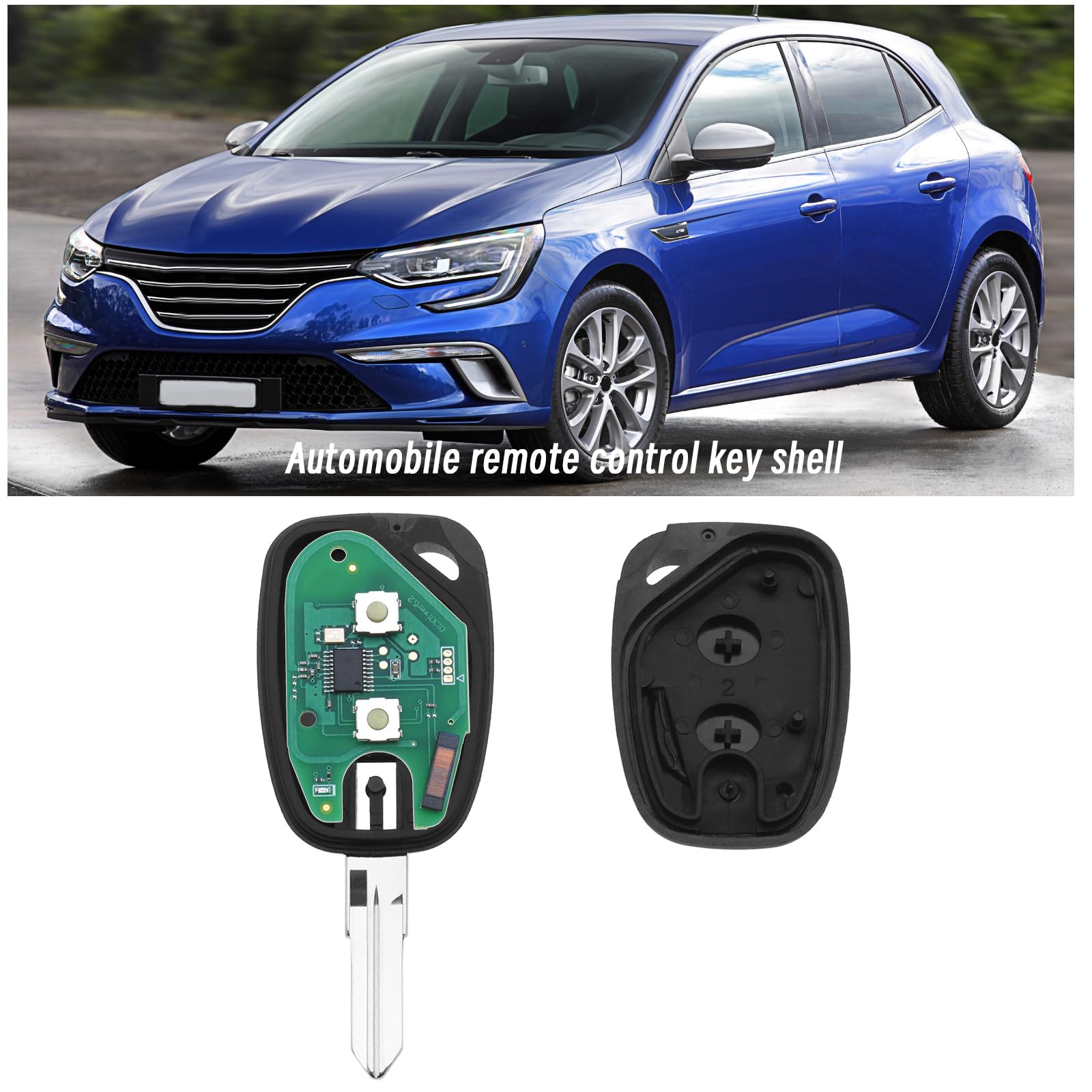 Image secondaire de Télécommande de Clé de Voiture EMSea 2 Boutons Compatible Renault et Vauxhall