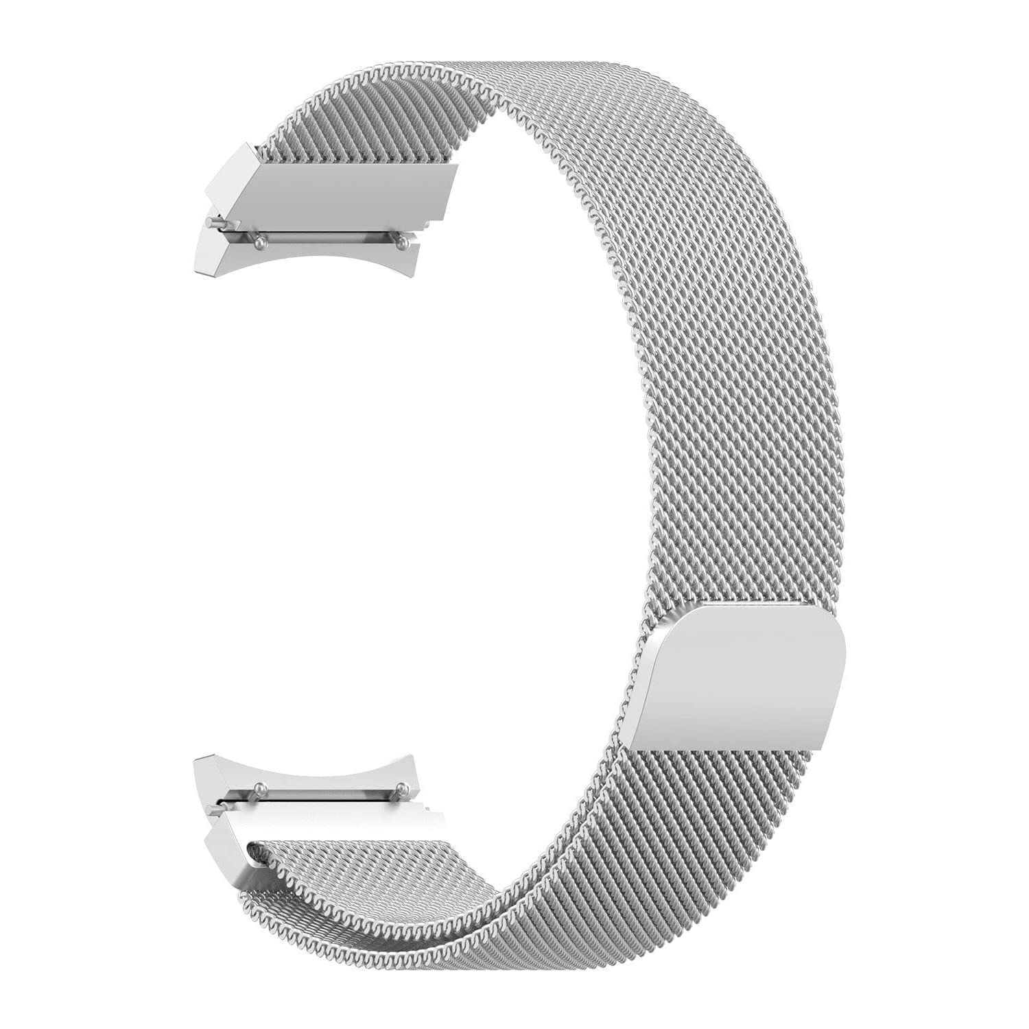 Priefy No Gap Stainless Steel Band Adjustable Magnetic Lock Compatible for Samsung Galaxy Watch 6 Classic Bands 47/43/44/40mm,Galaxy Watch 5 Strap, Watch 4 Band 40mm|44mm (Silver) (B0BMG5W58G) Amazon Price History, Amazon Price Tracker