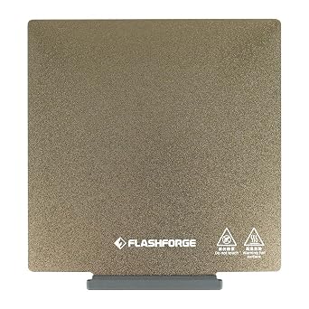 FLASHFORGE AD5M Pro/ AD5X 3D Printer PEI Painting Sheet, Original Magnetic Flexible Dual-Texture PEI Coating Plate for PLA/PETG/TPU/PLA-CF/PETG-CF Printing