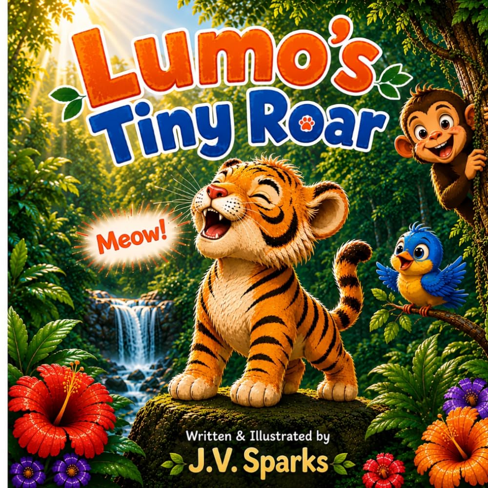 Lumo's Tiny Roar: A Story & Activity Book About Courage, Kindness, and Friendship