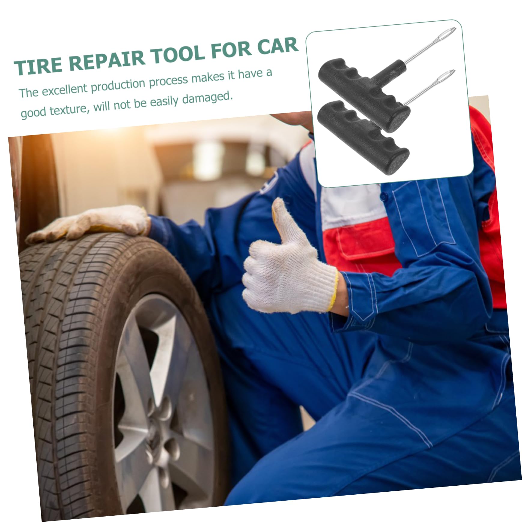Alipis 5 Sätze Teiliges Reifenreparaturwerkzeug Für Auto Und Motorrad Universelles Pannenreparatur Mit Vakuumdesign Für Sichere Und Zuverlässige Reparaturen 2 Stück * 5