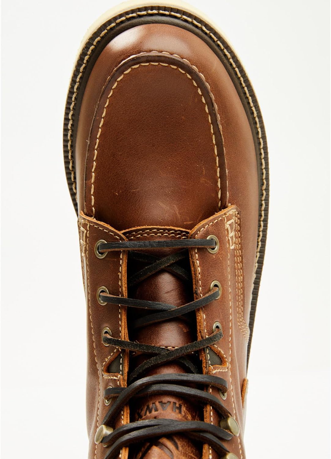 Hawx Men's 6" Lace-Up Moc Work Boot Soft Toe - Bhx00r0w402