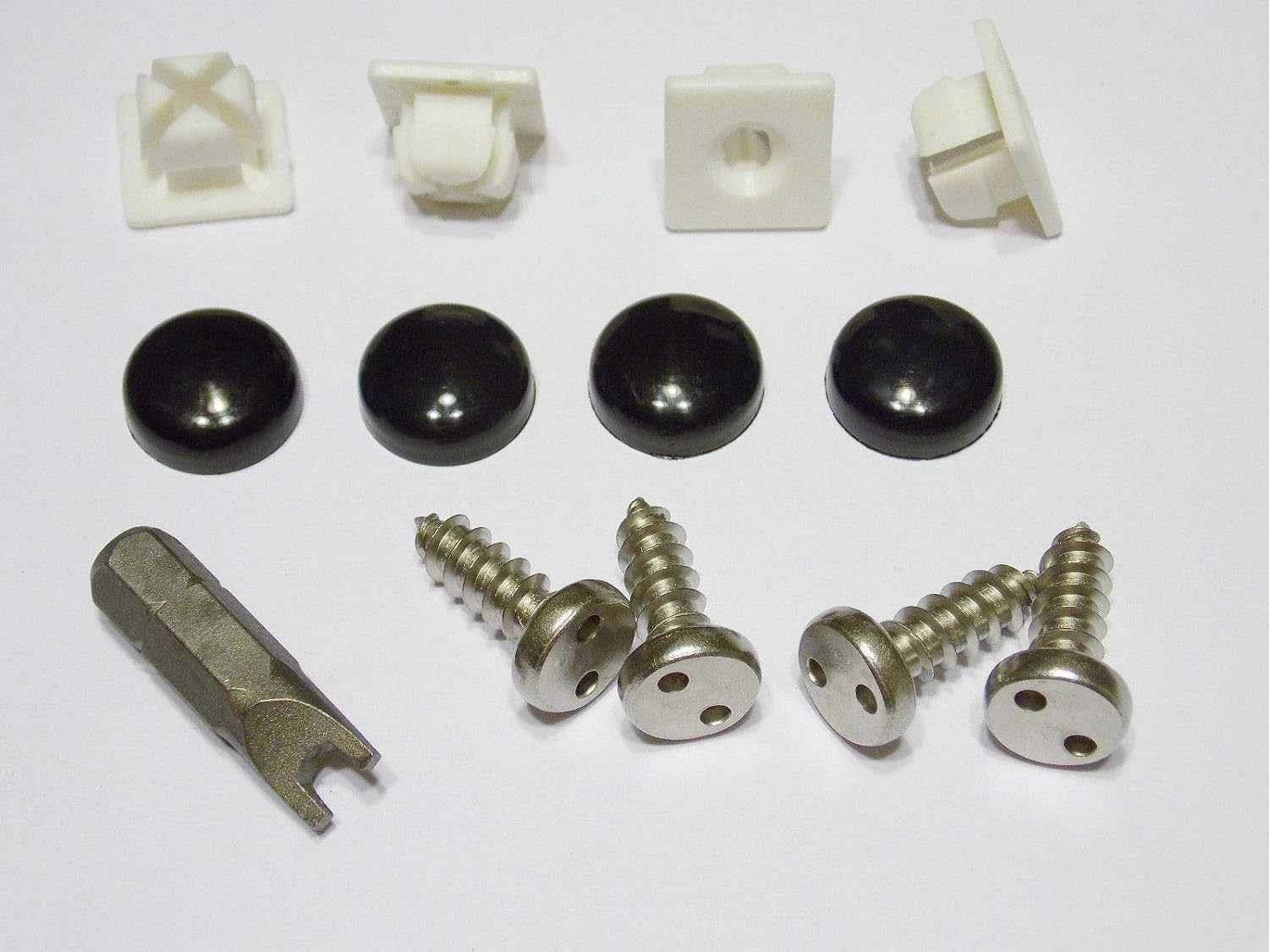 Online Auto Supply AntiTheft License Plate Security KIT