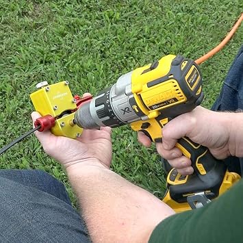 Jameson Fiber Driver for Flat Drop Cable Installation, Ergonomic Design, Quick and Easy Install