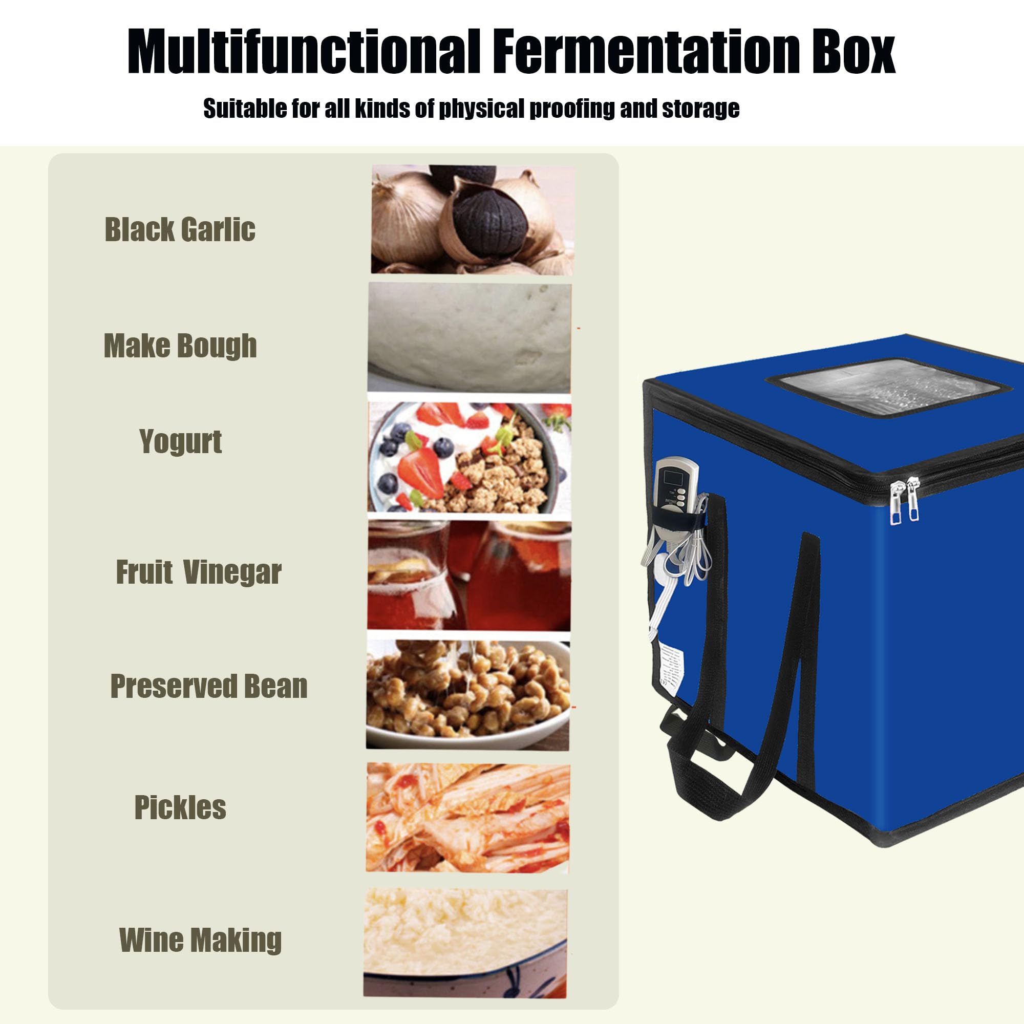 Folding Dough Proofing Box, Sourdough Starter With Temp Control (0-122 - View #11