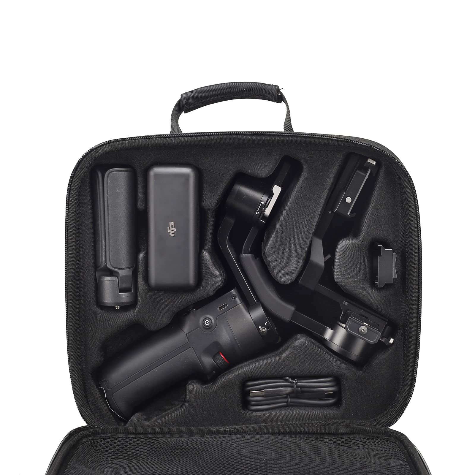 RC GearPro Ronin RS 3 Mini Custodia per il trasporto Borsa portaoggetti Scatola rigida Palmare Stabilizzatore cardanico Accessori Valigia Viaggio Borsa a tracolla per DJI Ronin RS 3 Mini