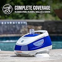 Vista 2 de Hayward W3925ADV 25ADV Navigator Pro Aspiradora de piscina con succión (limpiador automático de piscinas), color blanco