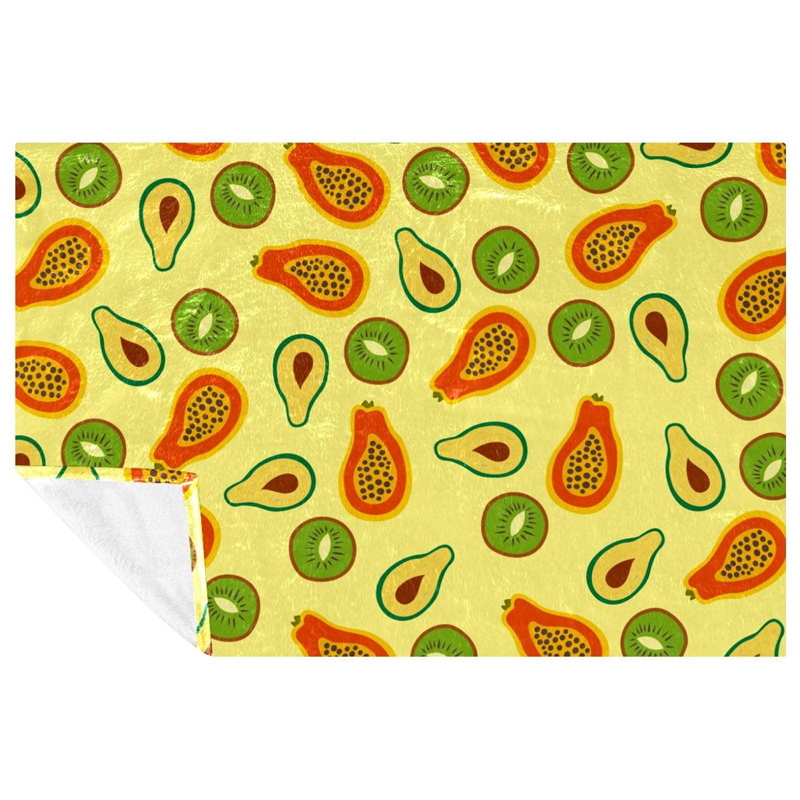 Couverture douce Pawpaw finis les frissons sur le lit et le canapé