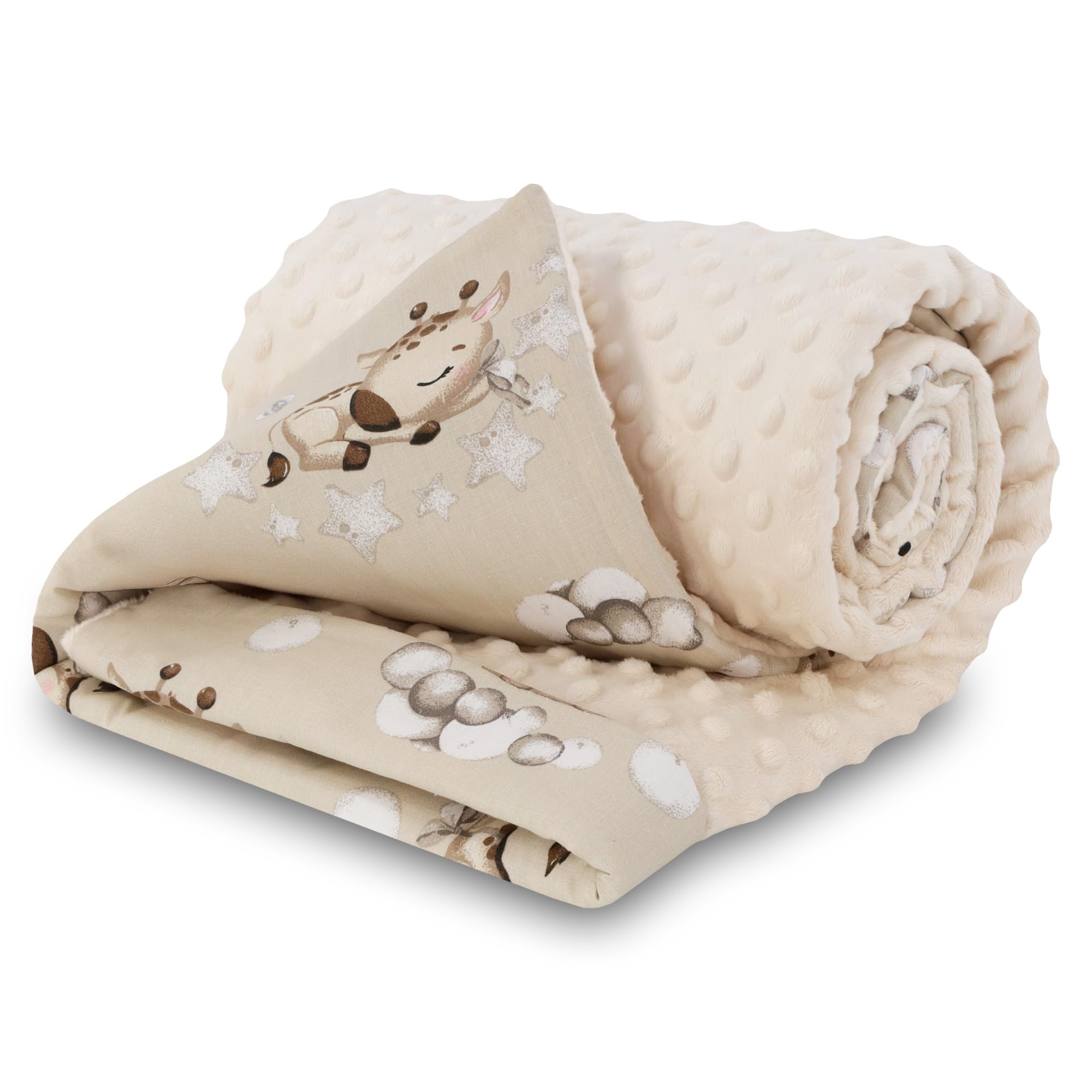 Baby blanket cuddle blanket All-season plush fabric 75x100 cm