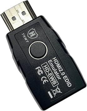 HDMI 2.0 4K EDID Emulator Model HD-EWB, Support Exact EDID Copy and Emulation, HDCP Passthrough not Bypass or Remove, PreSET EDID is 1080p@60Hz 444 and 4K@60Hz 420 with 2.1CH Audio