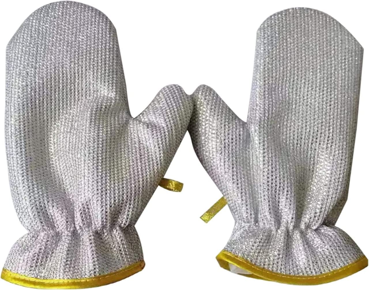 1 Pair Wire Dishwashing Gloves, Kitchen Cleaning Gloves, Cleaning Tools, Heat Insulation Anti-Hot Waterproof Gloves, Reusable Kitchen Gloves for Washing Dishes & Wiping Pots 2 Pieces (B0CCYV8C7H) Amazon Price History, Amazon Price Tracker