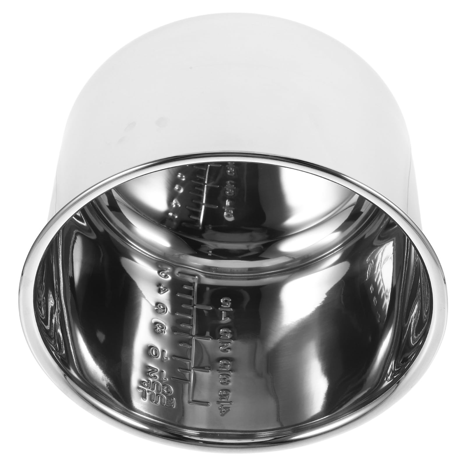 POPETPOP Cubeta Olla GM6 Litros de Acero Inoxidable, Recambio Interior para Olla Programable y Arrocera, Repuestos Compatibles Modelos D/E/F/G/H, Accesorios de Cocina Multifunción
