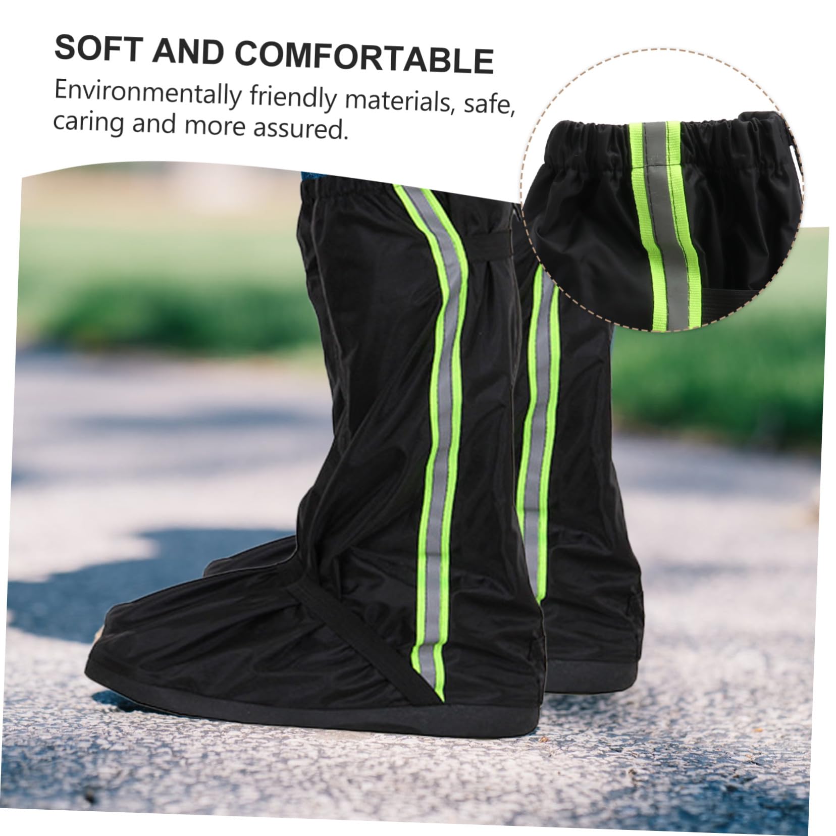 SUPVOX Guêtres Imperméables de Randonnée Oxford Couvre-Jambes Anti-Neige et Étanches Protection pour Jambes et Chaussures
