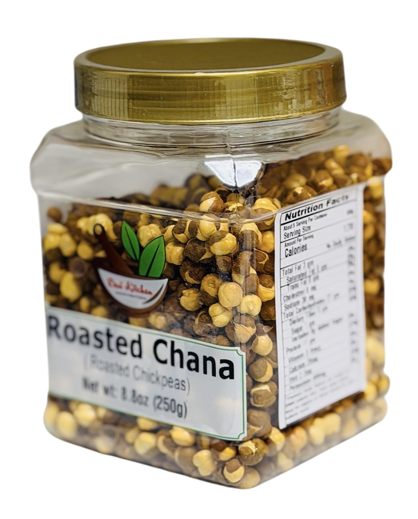 Amazon.com : Desi Kitchen Roasted Chana (Chickpeas) Unsalted 8.8oz